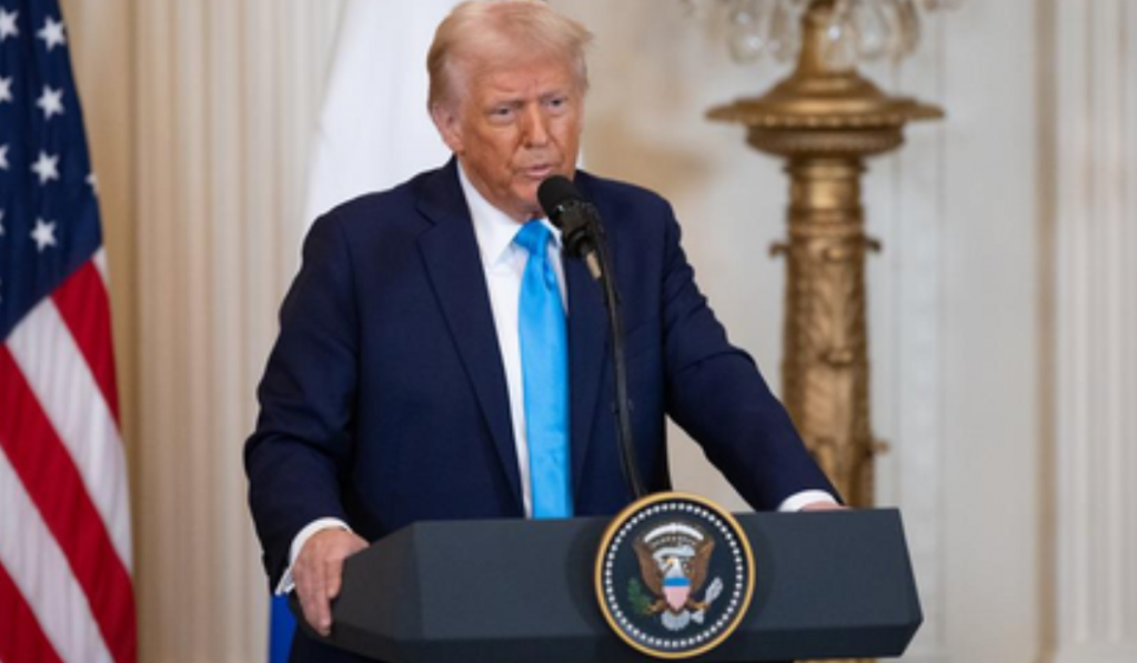 Trump says Iran could face 'very Draconian sanctions', downplays Hormuz's importance