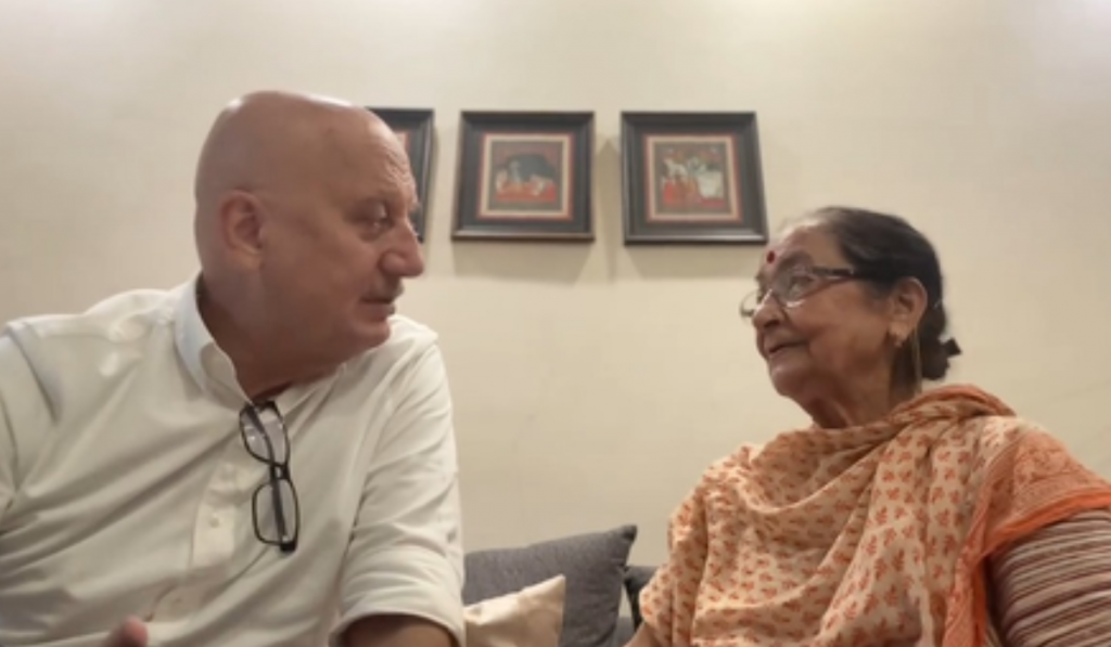 ‘I Missed Her’: Anupam Kher Gets Emotional as Mom Dulari Returns Home