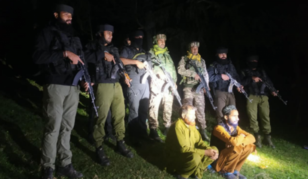 J&K: Two Terror Associates Arrested in Pulwama, Arms and Ammunition Seized