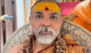 Swami Avimukteshwaranand Slams Rahul Gandhi Over Manusmriti Remarks