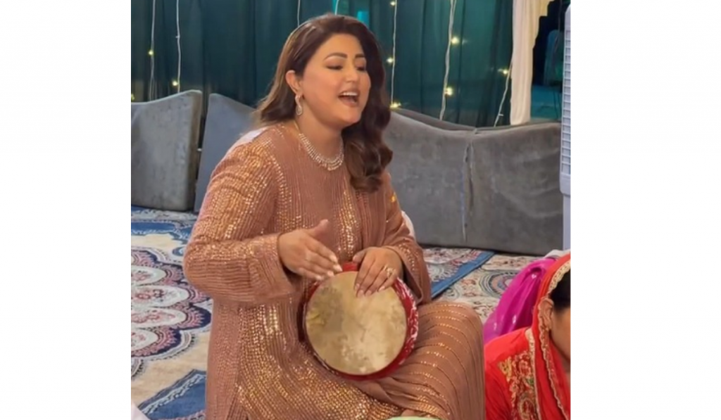 Hina Khan’s ‘tumbaknaari’ session at sister’s sasural has a Salman Khan twist