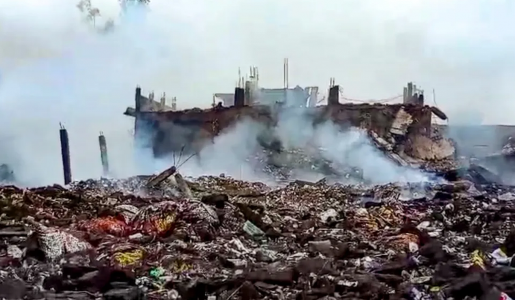 8 Dead in Powerful Blast at Firecracker Unit Operating From UP Home