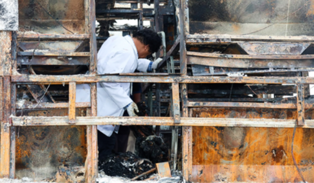 Jaisalmer: School Bus Catches Fire, 25 Students Evacuated Safely