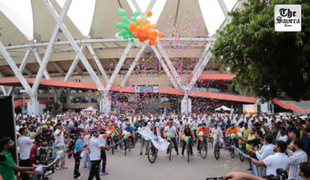 Fitness and patriotism collaborate as 86th Fit India Sundays on Cycle celebrates Independence Day