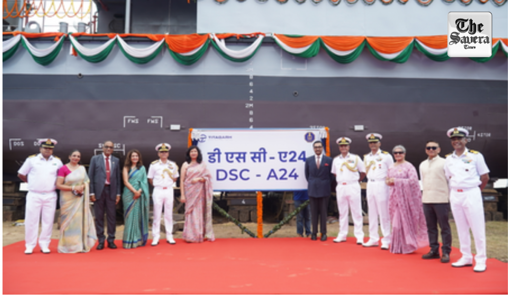 Indian Navy launches 5th DSC vessel in Kolkata, boosting indigenous maritime capability