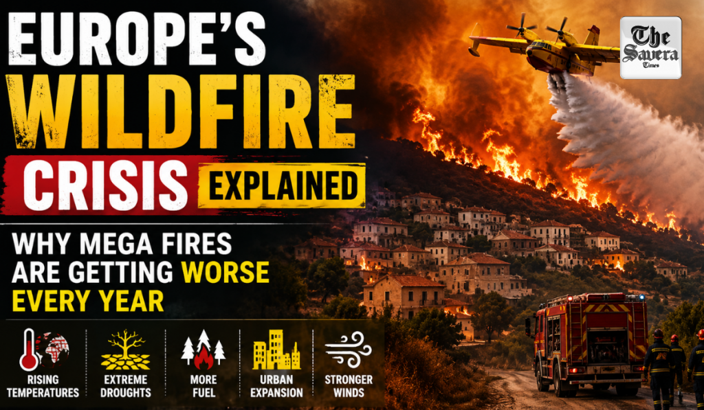 Europe's Wildfire Crisis Explained, Why Mega Fires Are Getting Worse Every Year