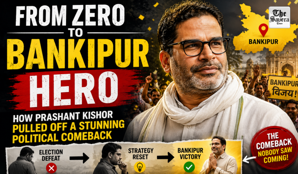 From Zero to Bankipur Hero: How Prashant Kishor Pulled Off a Stunning Political Comeback