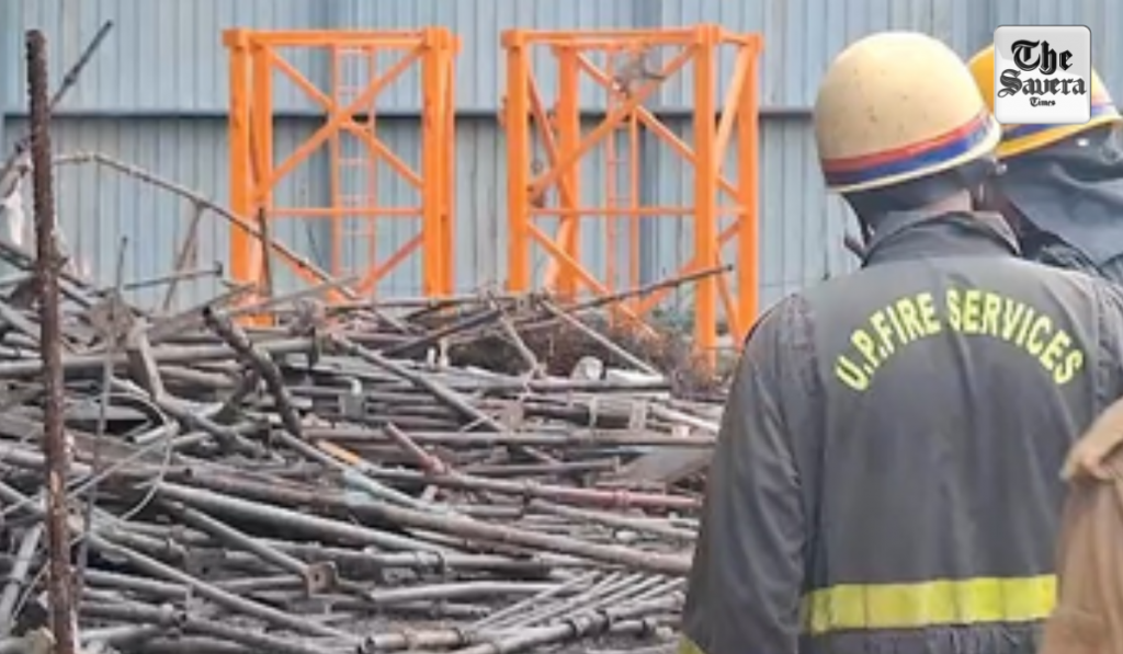 Three killed as shuttering collapses at under-construction mall in UP's Vrindavan