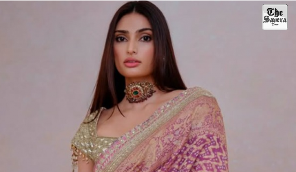 Athiya Shetty becomes muse for Manish Malhotra’s celebration of handloom and bandhani