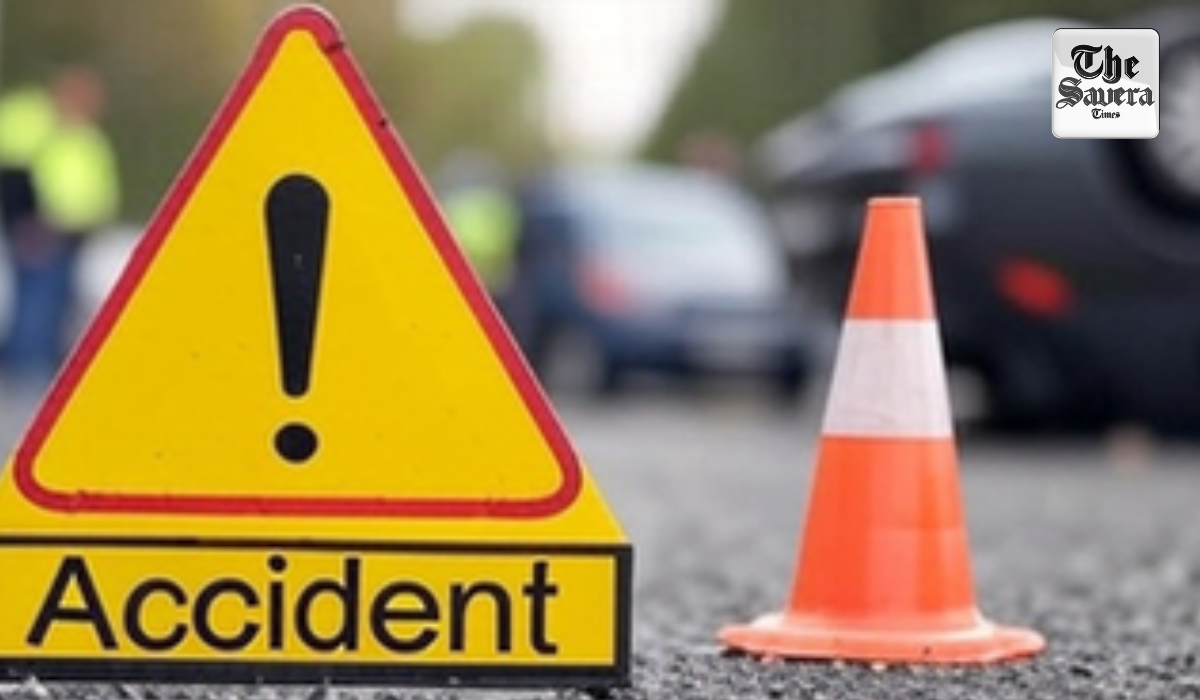 Five injured as speeding car rams into four two-wheelers, tractor in Indore