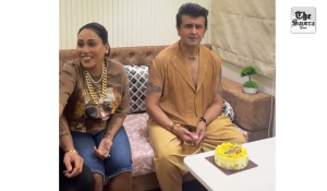 Afsana Khan gets emotional as Sonu Nigam reveals she is the ‘first person ever cut his birthday cake’