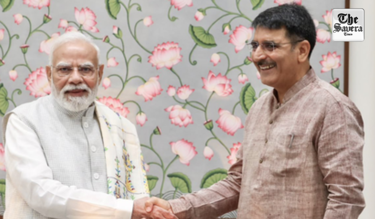 PM Modi meets Gujarat Assembly Speaker; talks cover agriculture, dairy and cooperation