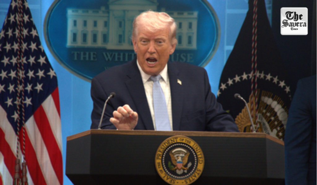 Trump Calls Strait of Hormuz ‘American Territory’, Says Iran Will Never Get Nuclear Weapon