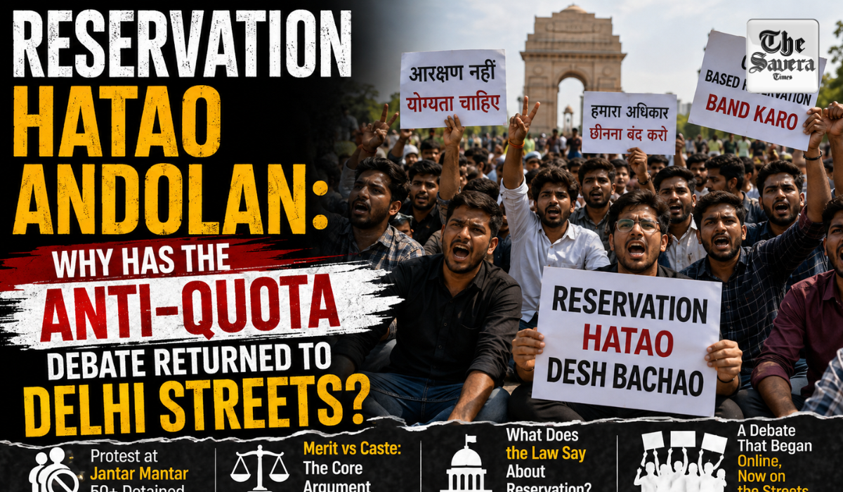 Reservation Hatao Andolan: Why Has the Anti-Quota Debate Returned to Delhi Streets?
