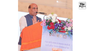 Defence Minister, UP CM perform ‘Bhoomi Pujan’ for 14 projects valued at Rs 100 crore at Lucknow Cantt