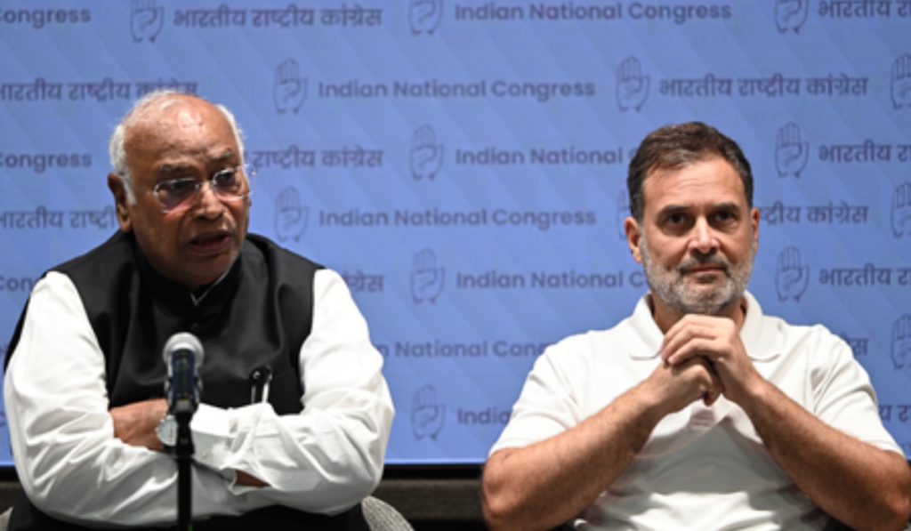 Kharge, Rahul Gandhi skip Red Fort I-Day celebrations for second consecutive year