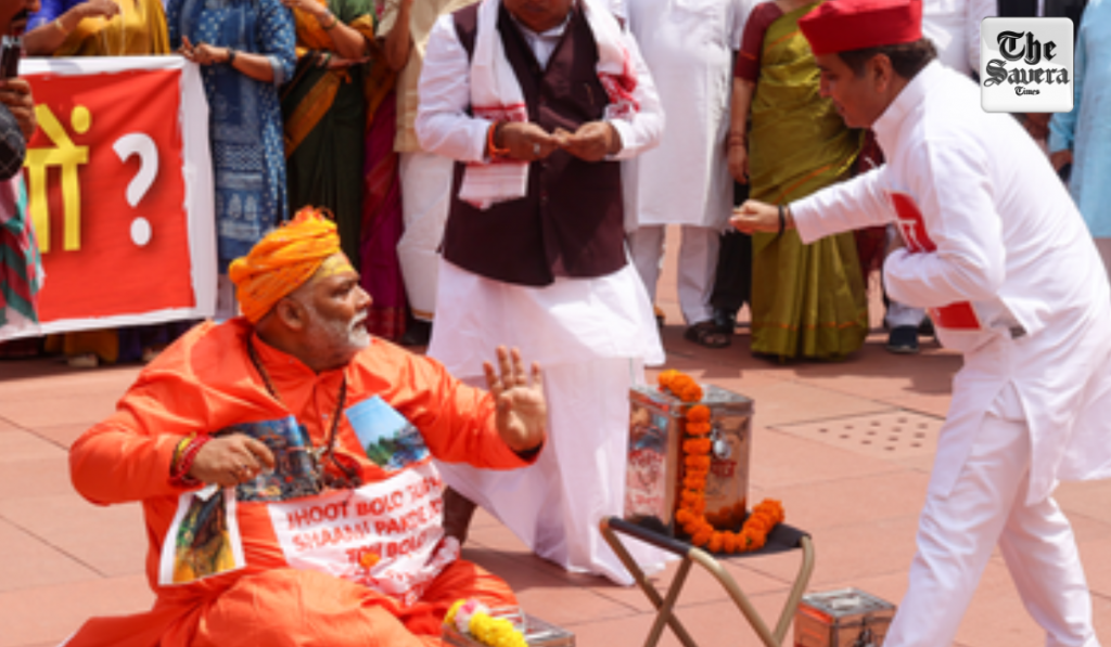 Pappu Yadav faces complaint, protests over temple donation theft protest in Parliament; Oppn lends support