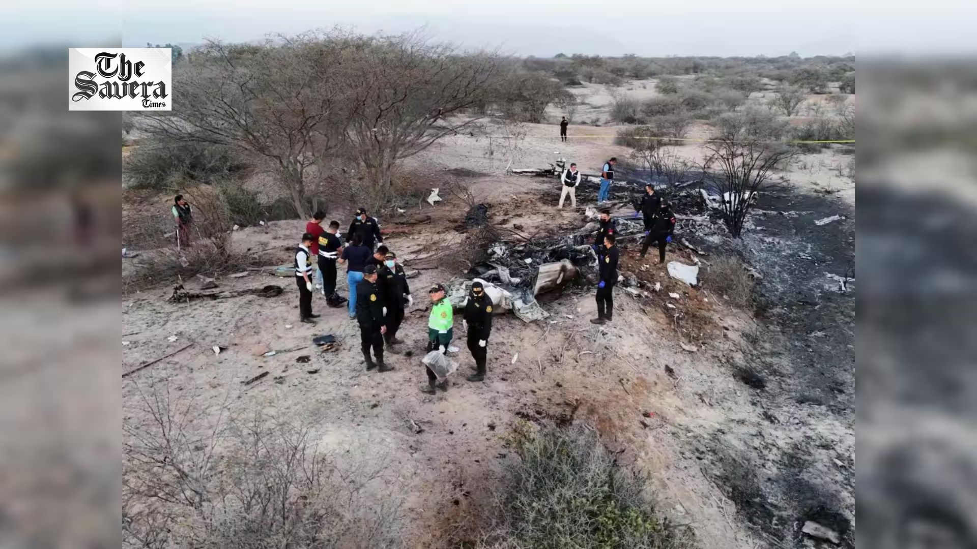 Peru Plane Crash: 13 Killed as Tourist Aircraft Crashes Near Nazca Lines During Sightseeing Flight
