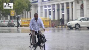 Delhi Weather Today: Cloudy Skies, Light Rain Expected; Heavy Monsoon Showers Likely This Week
