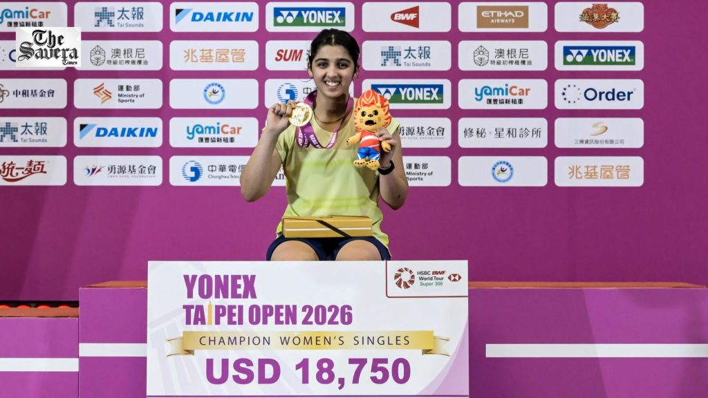 Tanvi Sharma Wins Maiden Super 300 Title at Taipei Open