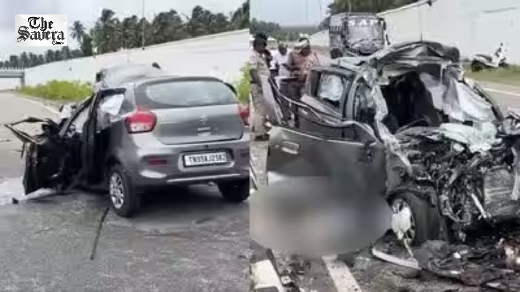 5 Killed After Car Crashes Into Stationary Lorry in Tamil Nadu's Pollachi