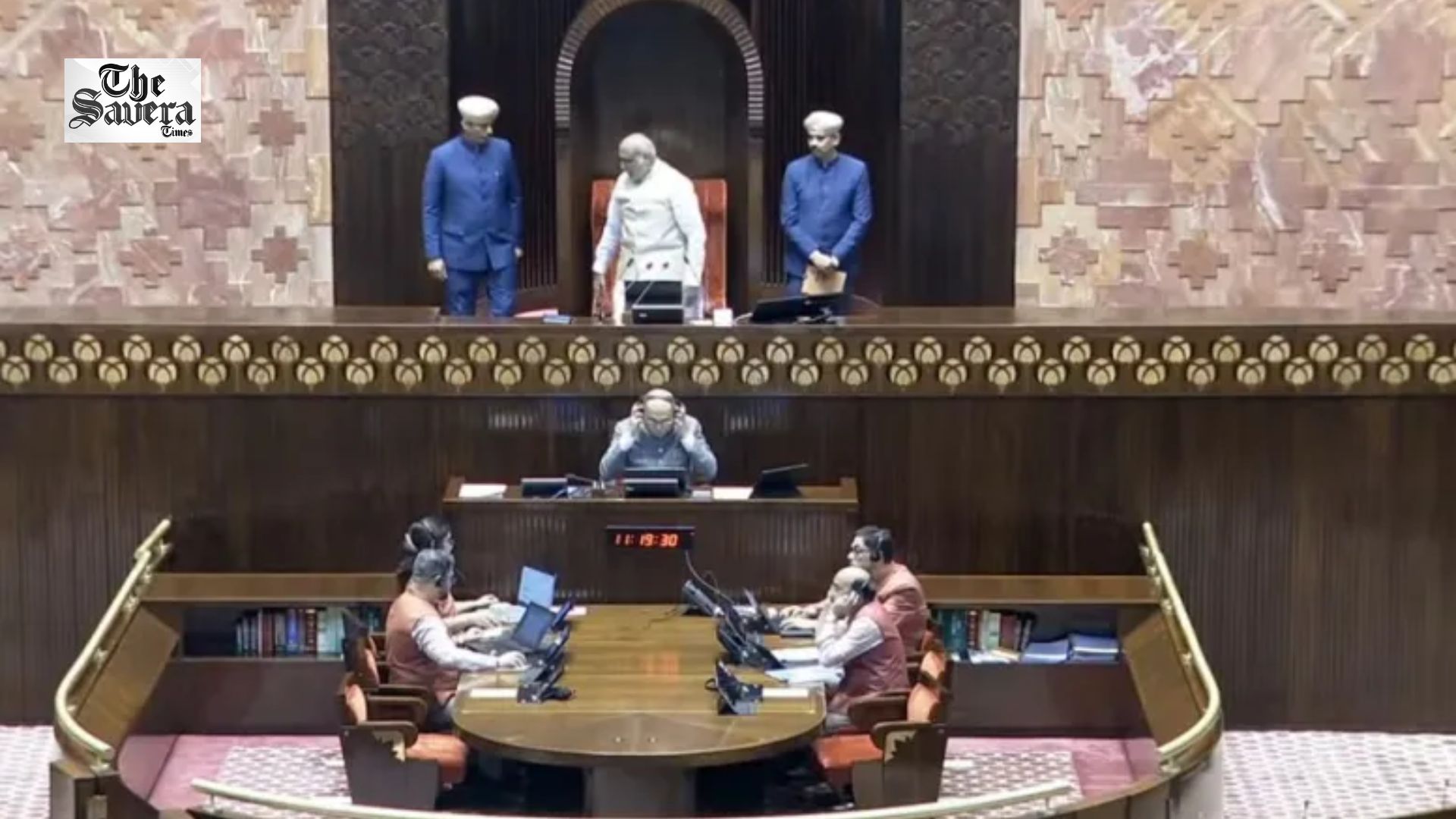 Rajya Sabha Adjourned Till 2 PM Amid Opposition Protest Over Amit Shah’s Presence