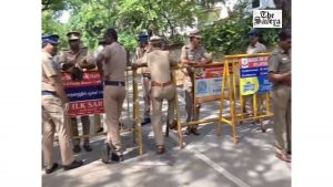 Police Deployed Outside Udhayanidhi Stalin’s Residence After FIR, TVK Protest Call