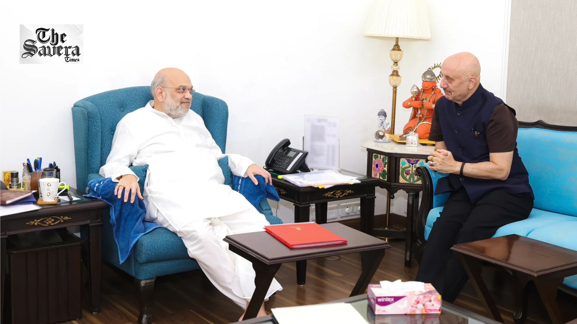 Anupam Kher Meets Amit Shah, Discusses Nation, Cinema and Society