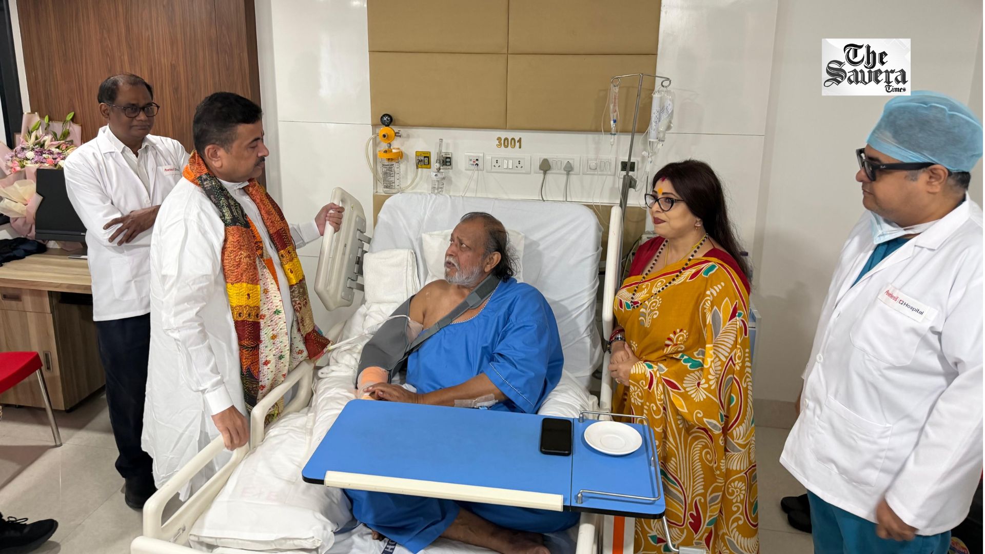 Suvendu Adhikari Meets Mithun Chakraborty at Kolkata Hospital After Actor-Politician Undergoes Minor Surgery