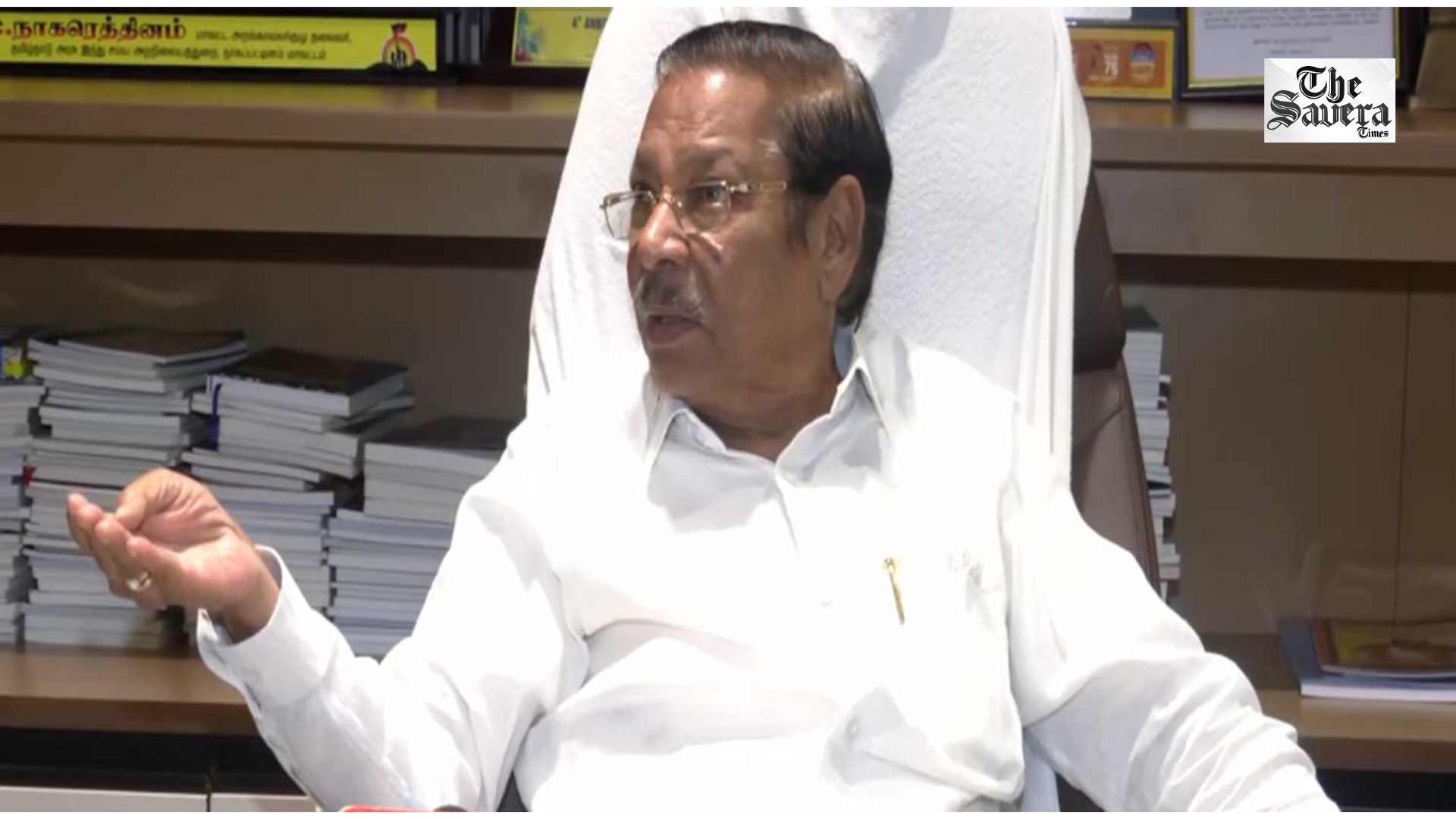 DMK Leader RS Bharathi Accuses CM Vijay of Staging ‘Drama’ Over Delimitation Meeting Amid Cauvery Row