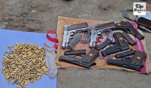 Bengal STF recovers huge cache of arms, ammunition from abandoned ECL quarters