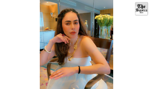 Nikita Rawal gets kissed on the lips by a female fan