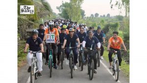 Fit India Sundays on Cycle: Mandaviya Leads Anti-Drug Oath, Over 1,000 Join Delhi Ride