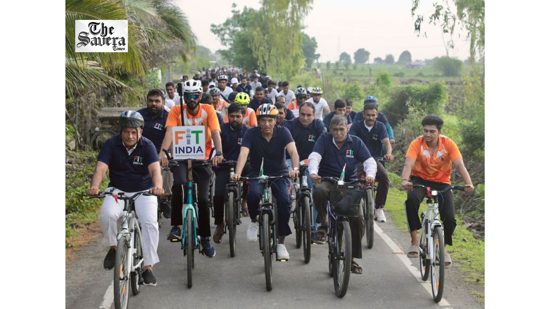 Fit India Sundays on Cycle: Mandaviya Leads Anti-Drug Oath, Over 1,000 Join Delhi Ride