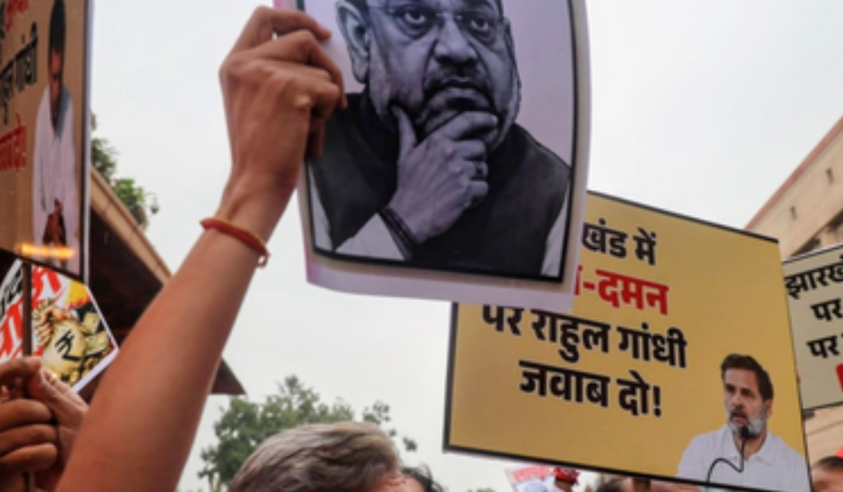 NDA, Oppn face off at Makar Dwar over Jharkhand students’ protests, Parliament disruption issue