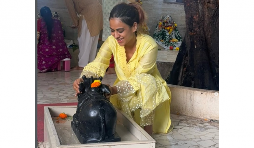Nia Sharma reveals why she is visiting temples every Monday during Sawan