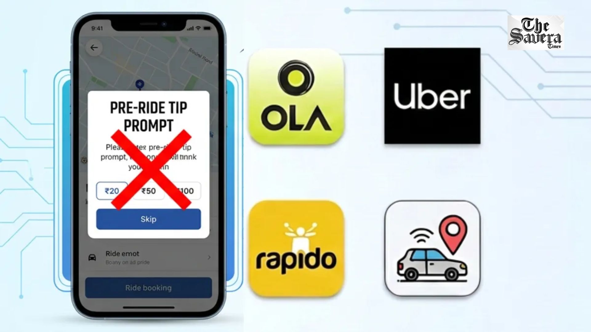 No More Pre-Ride Tips: Centre Tells Ola, Uber, Rapido to Remove Option