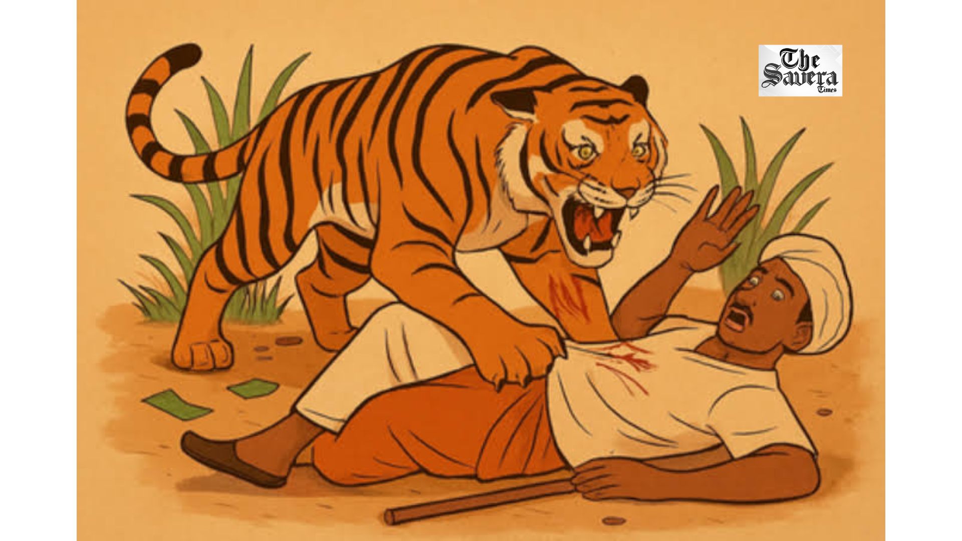 Bihar: Farmer Killed in Tiger Attack Inside Valmiki Tiger Reserve