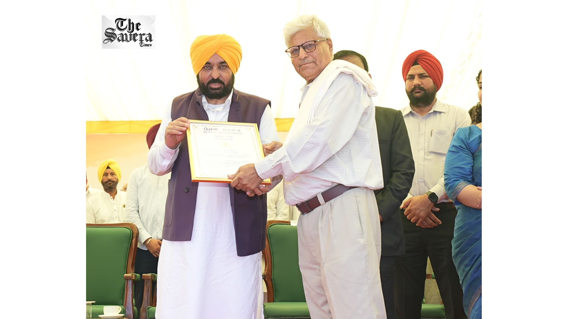 Renowned Punjabi Writer Mehar Malik Honoured With State Award For Contribution To Punjabi Language