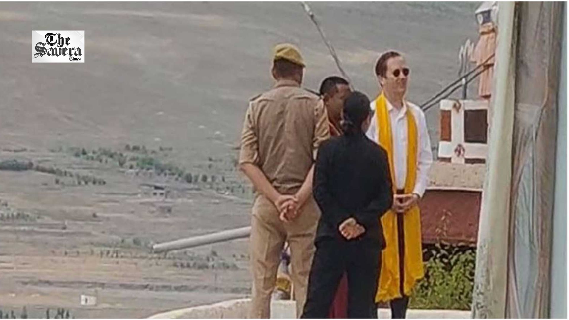 US Ambassador Sergio Gor visits Thiksey Monastery in Ladakh