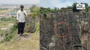 Teen falls from Maharashtra cliff while father tries to save him; mother also falls, all three die