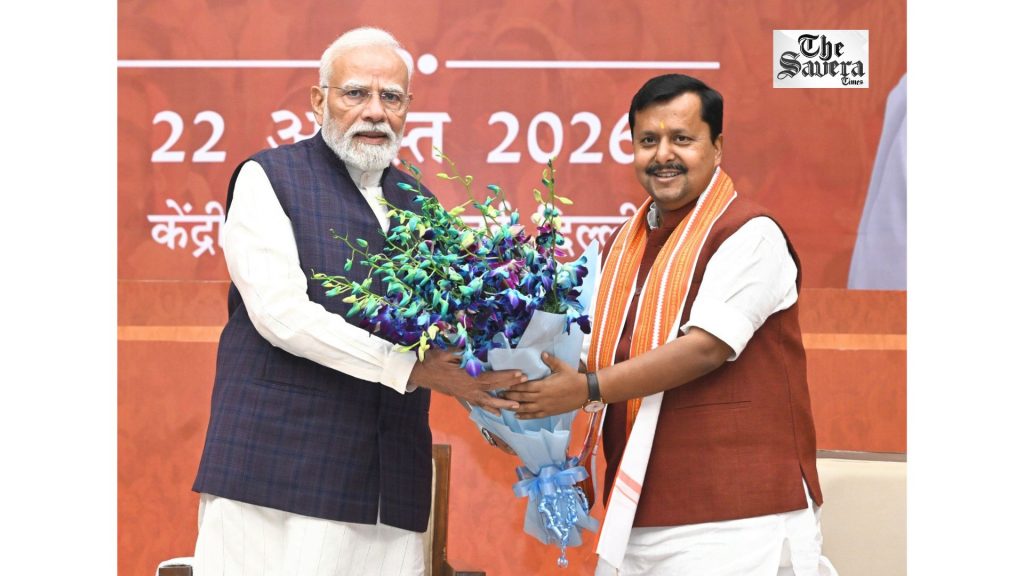 BJP Chief Nitin Nabin Hails PM Modi’s Vision for Vibrant Space Ecosystem