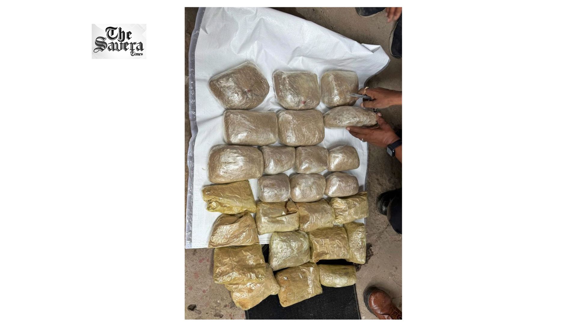 Operation Black Hawk: CBN seizes 18.64 kg crude heroin in Lucknow