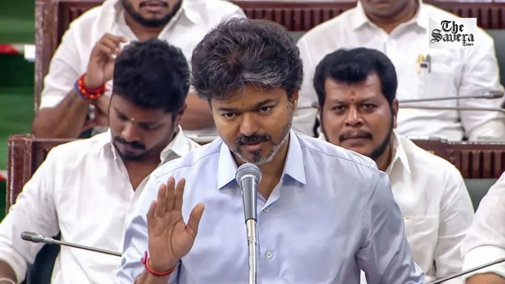 Tamil Nadu CM Vijay Scraps Parandur Airport Project, Announces 3 Free LPG Cylinders, Expands Free Bus Travel