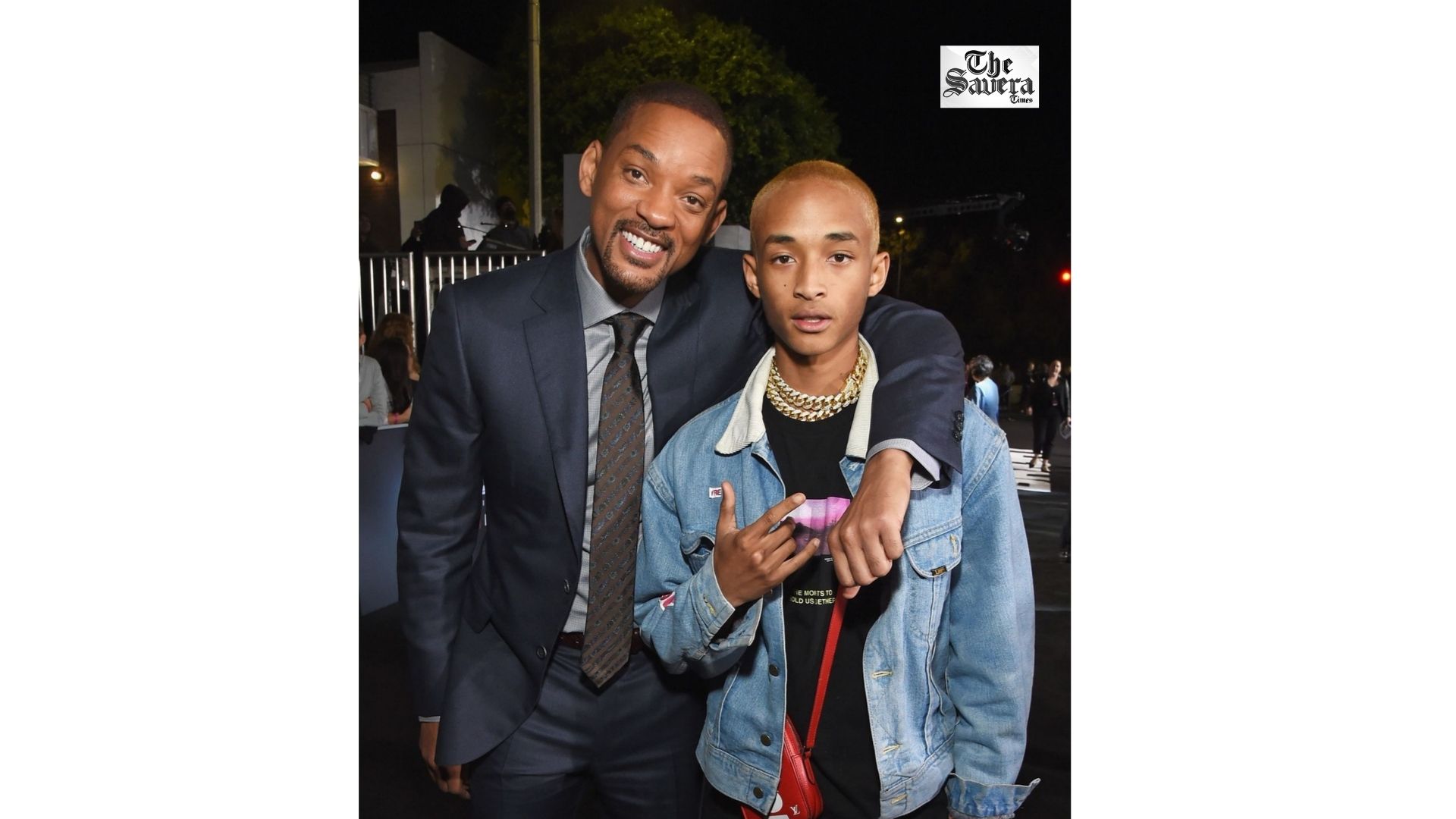 Will Smith Gets Stylish Gift From Son Jaden on ‘Supermax’ First Day Shoot