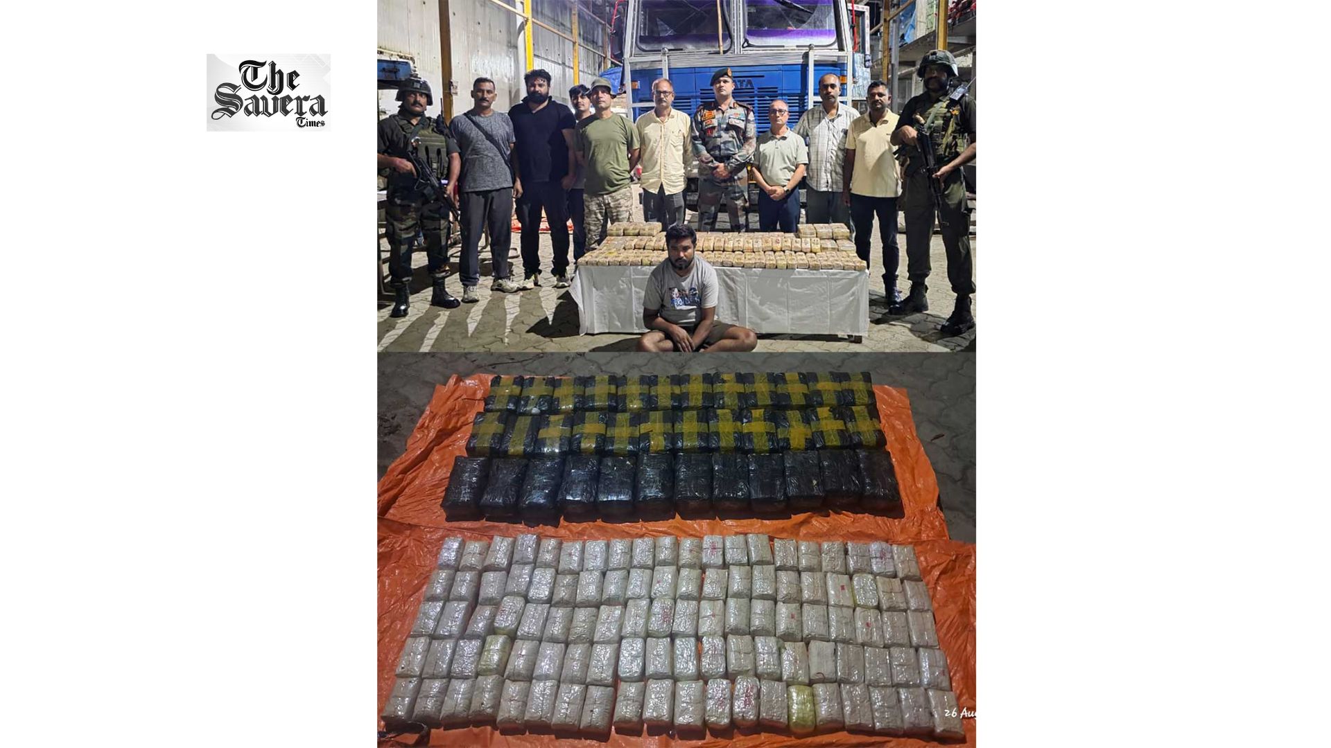 Assam Rifles, DRI Seize Yaba Tablets Worth Rs 168 Crore in Assam’s Cachar; One Held