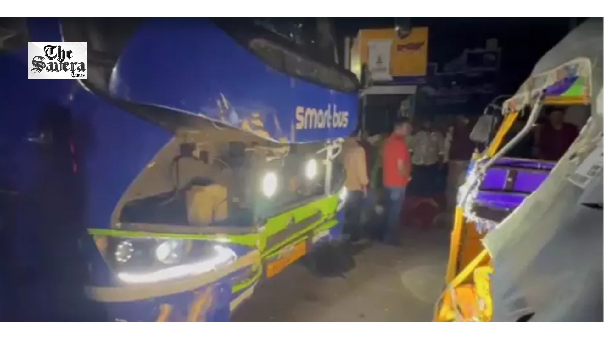 Seven Killed as Private Bus Collides With Auto-Rickshaw in Andhra’s Palnadu