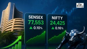 Sensex, Nifty Post Mild Uptick as Easing Crude Prices Support Sentiment