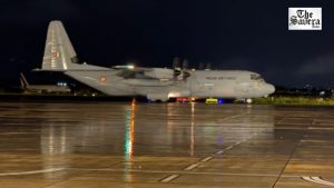 Fourth India Flight Lands in Kathmandu With 11 Tonnes of Relief Supplies, Technical Assistance