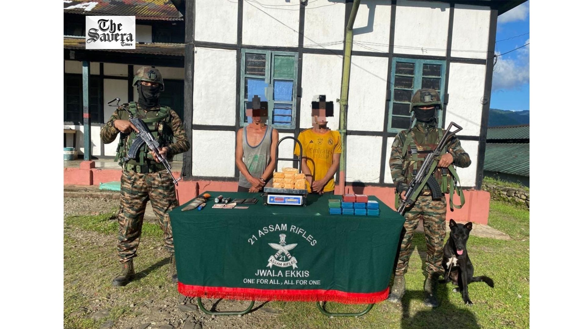 Assam Rifles Apprehends 2 Myanmar Nationals, Seizes Heroin Worth Rs 24 Lakh in Arunachal